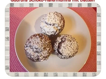 Muffins: Schoko-Hafermuffins mit Datteln - Rezept - Bild Nr. 19