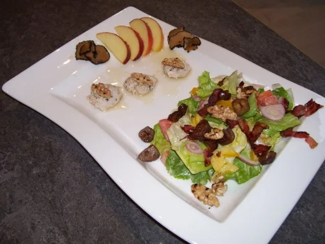 Rezept: Wintersalat wird zum Festtagssalat de luxe Bild Nr. 5 Wintersalat wird zum Festtagssalat de luxe - Rezept - Bild Nr. 5