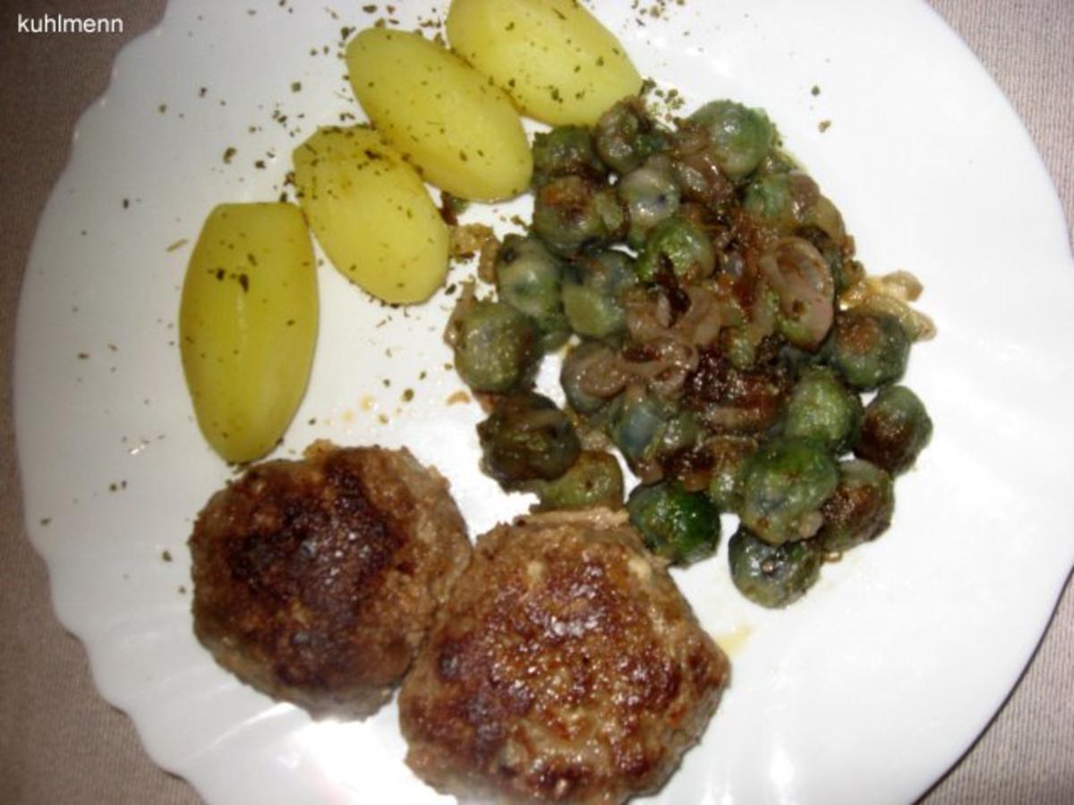 Bouletten und Rosenkohl mal anders - Rezept