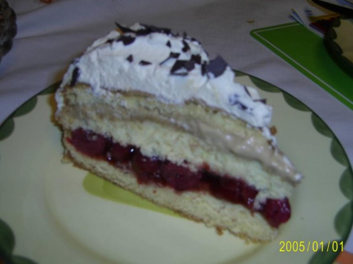 Kuchen: Mokka-Kirsch-Sahne-Torte..... - Rezept - Bild Nr. 22
