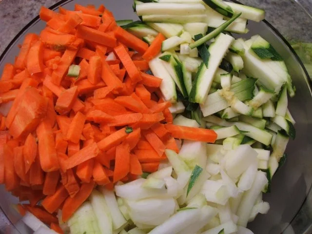 Geflügel: Straußensteaks mit buntem Gemüse aus dem Wok - Rezept - Bild Nr. 3