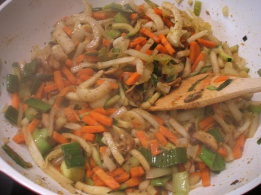 Geflügel: Straußensteaks mit buntem Gemüse aus dem Wok - Rezept ...