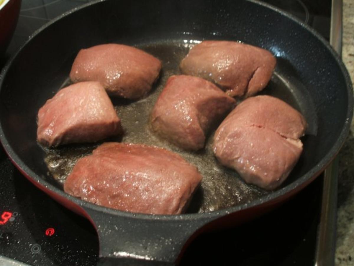 Geflügel: Straußensteaks mit buntem Gemüse aus dem Wok - Rezept - Bild Nr. 7