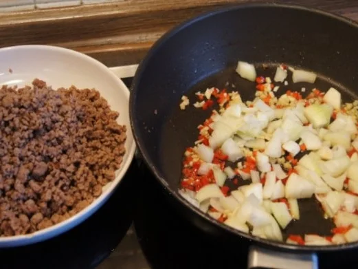 Weißkohl geschmort mit Mett und Möhren-Kartoffelstampf - Rezept - Bild Nr. 7