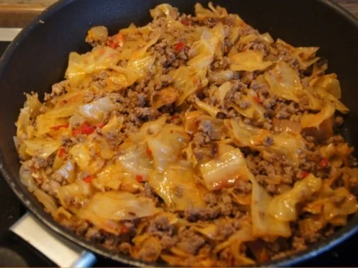 Weißkohl geschmort mit Mett und Möhren-Kartoffelstampf - Rezept - Bild Nr. 14