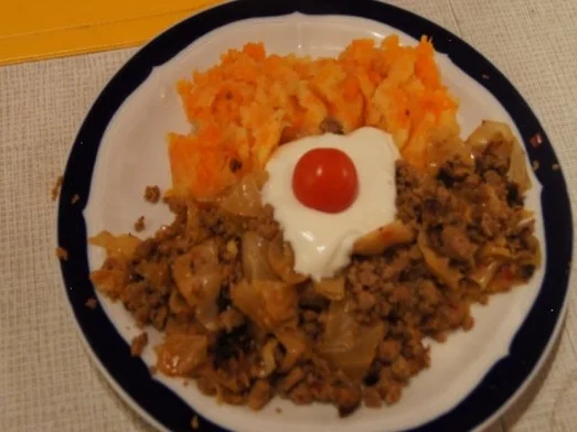 Weißkohl geschmort mit Mett und Möhren-Kartoffelstampf - Rezept - Bild Nr. 18