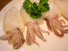 Calamari mit Gremolata und Ofenkartoffeln - Rezept