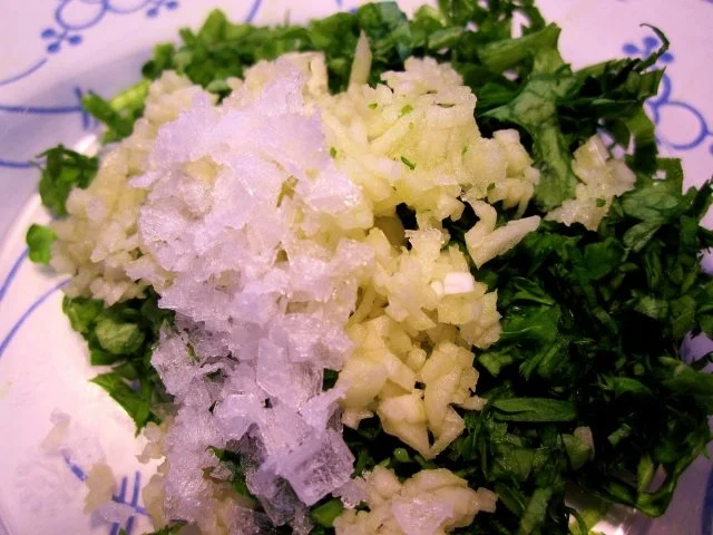 Rezept: Calamari mit Gremolata und Ofenkartoffeln Bild Nr. 2 Calamari mit Gremolata und Ofenkartoffeln - Rezept - Bild Nr. 2