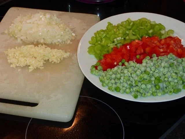 Risotto " al nero " mit Seppie e piccoli legumi - Rezept - Bild Nr. 3