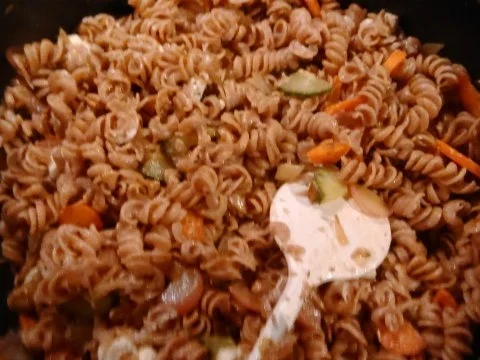 Dinkelnudeln mit Feta-Käse - Rezept - Bild Nr. 5