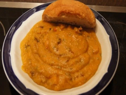 Rezept: Möhren-Linsen-Eintopf mit Einlage Möhren-Linsen-Eintopf mit Einlage - Rezept