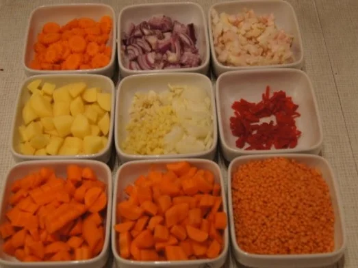 Rezept: Möhren-Linsen-Eintopf mit Einlage Bild Nr. 5 Möhren-Linsen-Eintopf mit Einlage - Rezept - Bild Nr. 5