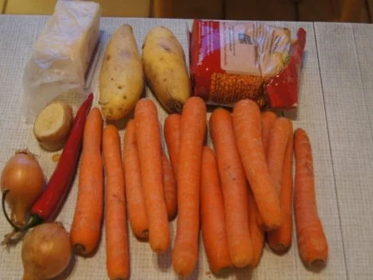 Rezept: Möhren-Linsen-Eintopf mit Einlage Bild Nr. 2 Möhren-Linsen-Eintopf mit Einlage - Rezept - Bild Nr. 2