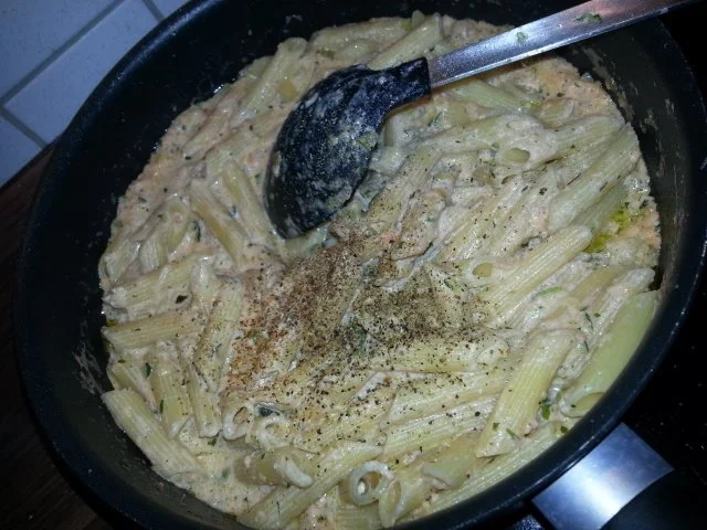 Zucchini Lachspasta - Rezept - Bild Nr. 5