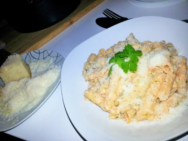 Zucchini Lachspasta - Rezept - Bild Nr. 7