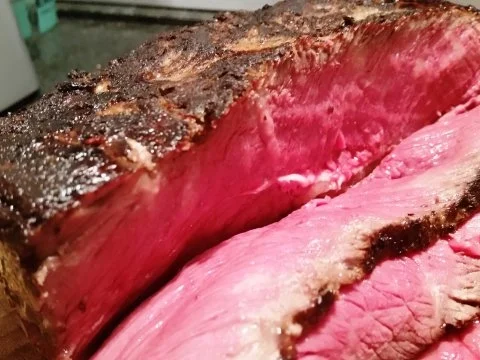 Roastbeef mit Senf-Meerettichkruste - Rezept