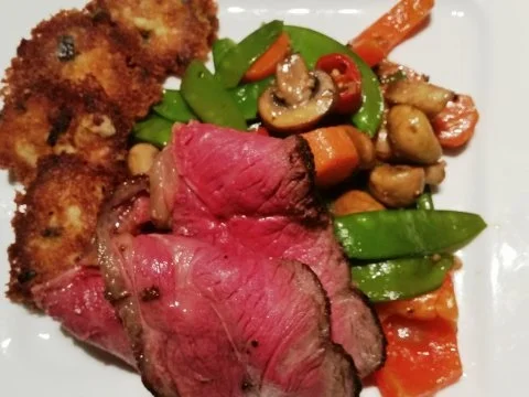 Roastbeef mit Senf-Meerettichkruste - Rezept - Bild Nr. 2