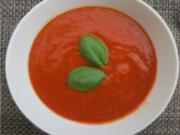 pikante Tomatensuppe - alla Caprese - Rezept - Bild Nr. 3