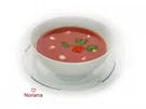 pikante Tomatensuppe - alla Caprese - Rezept