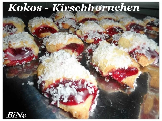 BiNe` S KOKOS - KIRSCHHØRNCHEN - Rezept - Bild Nr. 2
