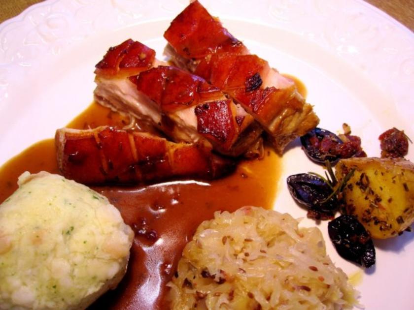 Spanferkel Krustenbraten mit dunkler Biersoße - einfach - von mimi
