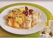 Schwäbische Maultaschen und  Kartoffelsalat - Rezept