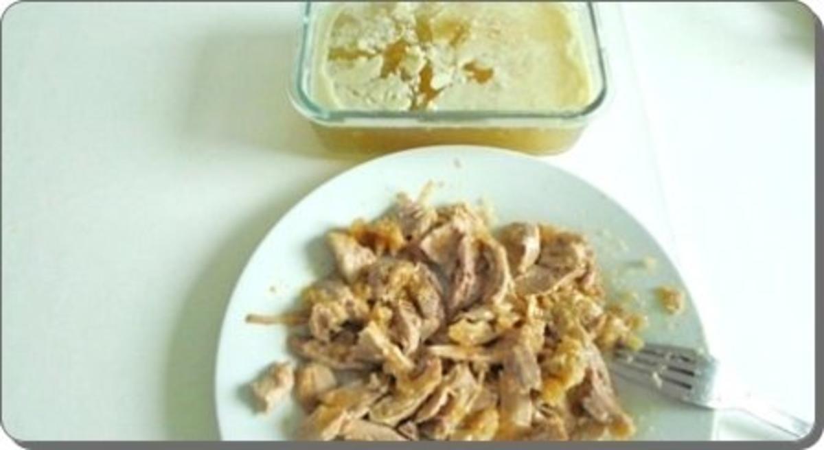 Puten Frikassee mit Mini Champignons und Erbsen - Rezept - Bild Nr. 7