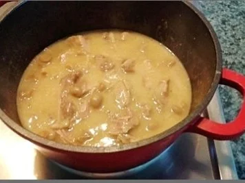 Puten Frikassee mit Mini Champignons und Erbsen - Rezept - Bild Nr. 13