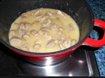 Puten Frikassee mit Mini Champignons und Erbsen - Rezept - Bild Nr. 14