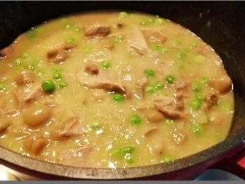 Puten Frikassee mit Mini Champignons und Erbsen - Rezept - Bild Nr. 19