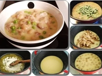 Puten Frikassee mit Mini Champignons und Erbsen - Rezept - Bild Nr. 20