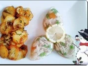 Rezept: Hähnchen-Sülze mit Bratkartoffeln Hähnchen-Sülze mit Bratkartoffeln - Rezept