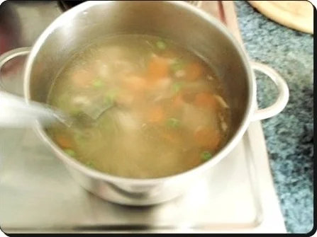 Rezept: Hähnchen-Sülze mit Bratkartoffeln Bild Nr. 7 Hähnchen-Sülze mit Bratkartoffeln - Rezept - Bild Nr. 7