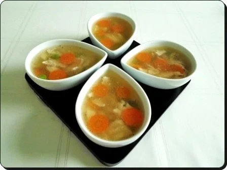 Rezept: Hähnchen-Sülze mit Bratkartoffeln Bild Nr. 8 Hähnchen-Sülze mit Bratkartoffeln - Rezept - Bild Nr. 8