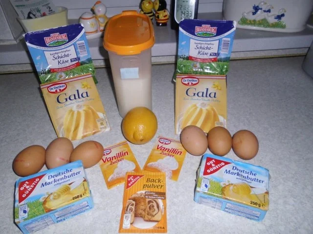 Kuchen: Bruni's Käsekuchen - Rezept - Bild Nr. 2