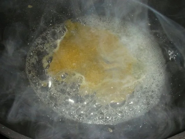 Filokörbchen gefüllt mit Birnen-Creme - Rezept - Bild Nr. 4