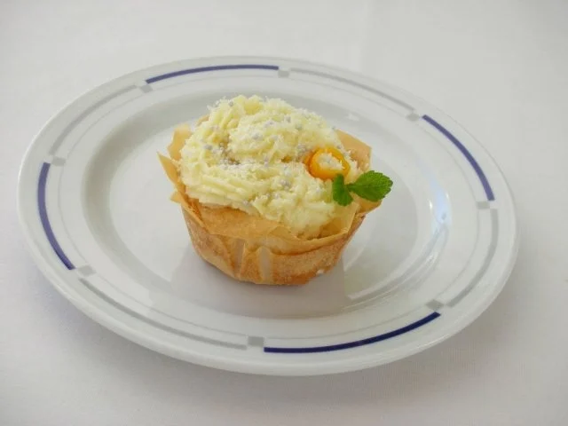 Filokörbchen gefüllt mit Birnen-Creme - Rezept - Bild Nr. 15