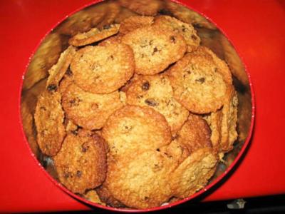 Rezept: Haferflocken Plätzchen Haferflocken Plätzchen - Rezept