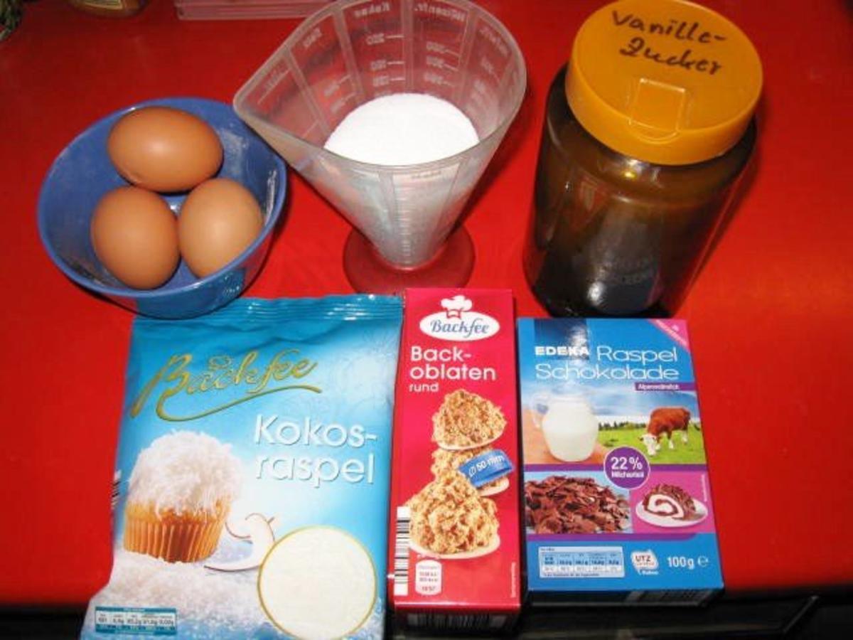 Kokos-Schoko-Makronen - Rezept mit Bild - kochbar.de