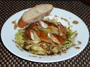 Balsamicohähnchen mit Bandnudeln - Rezept