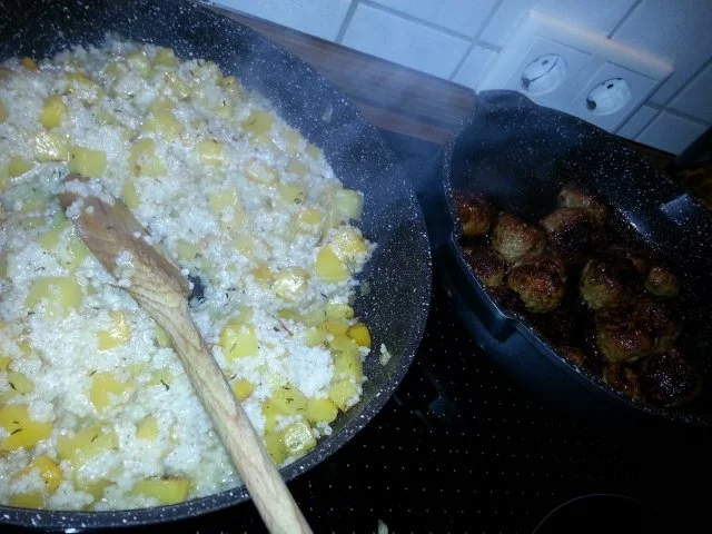 Köttbular auf Graupen-Steckrübenbett - Rezept - Bild Nr. 10