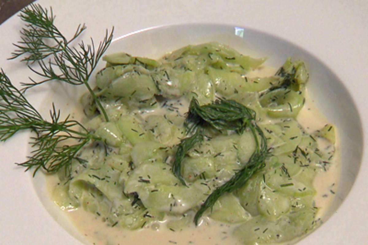 Böhmischer Gurkensalat (Petra Blossey) - Rezept