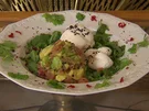 Burrata auf Rucolabett, dazu Lachstatar (Tabea Heynig) - Rezept