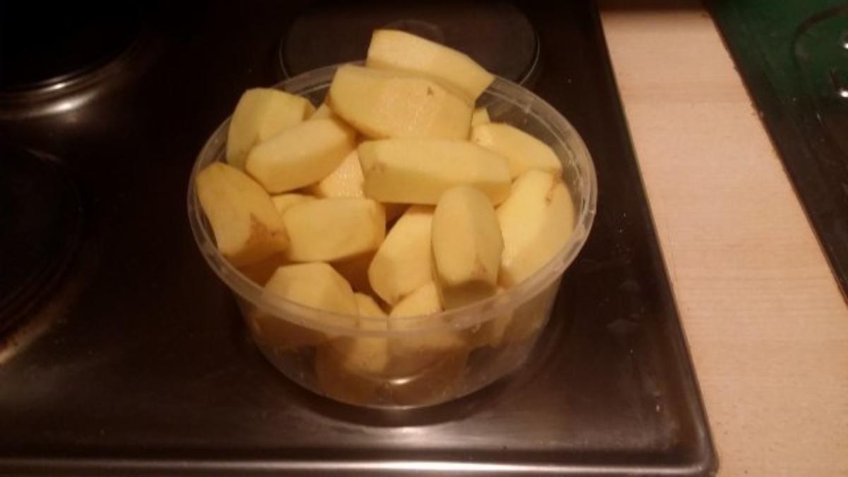 Potato Wedges Indian Style mit Chillidip - Rezept - Bild Nr. 7