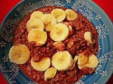Frühstück: Bananen-Erdnussmus-Müsli - Rezept