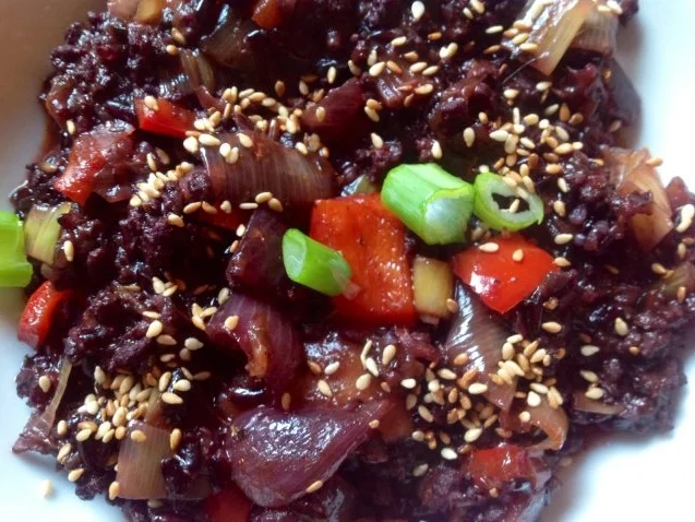 Schwarzes Reisfleisch - Rezept - Bild Nr. 4