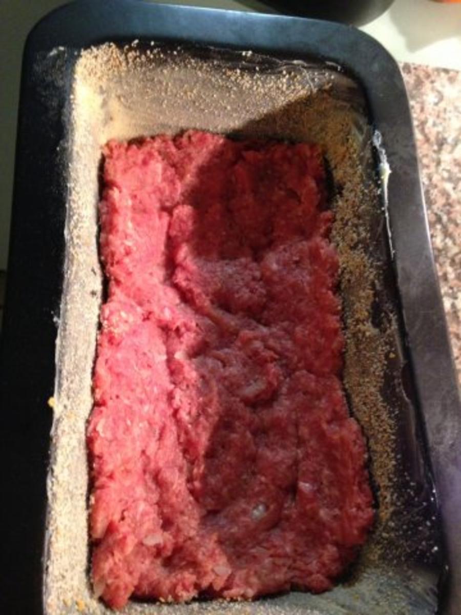 Hackfleisch mit Makkaronifüllung - Rezept - Bild Nr. 2