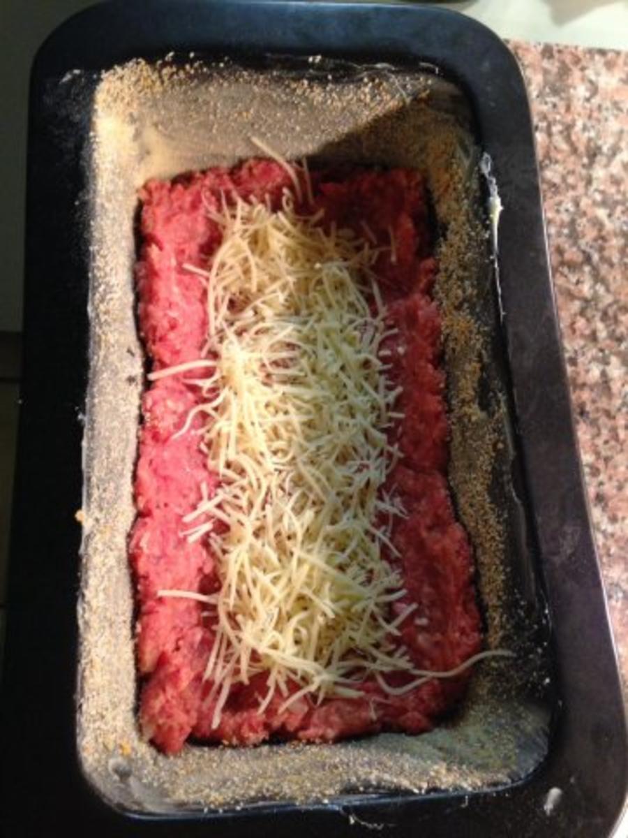 Hackfleisch mit Makkaronifüllung - Rezept - Bild Nr. 3