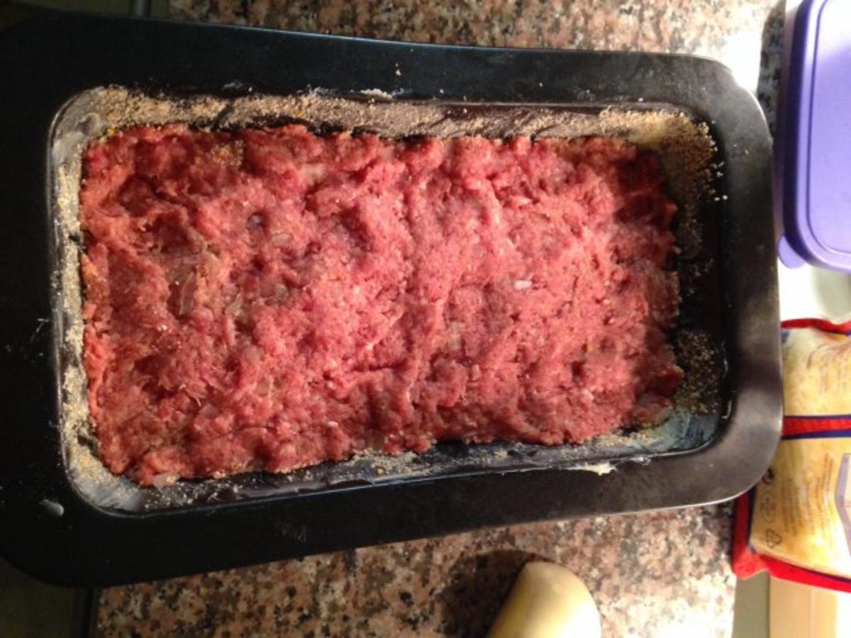 Hackfleisch mit Makkaronifüllung - Rezept - Bild Nr. 6
