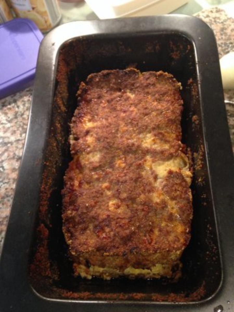 Hackfleisch mit Makkaronifüllung - Rezept - Bild Nr. 7